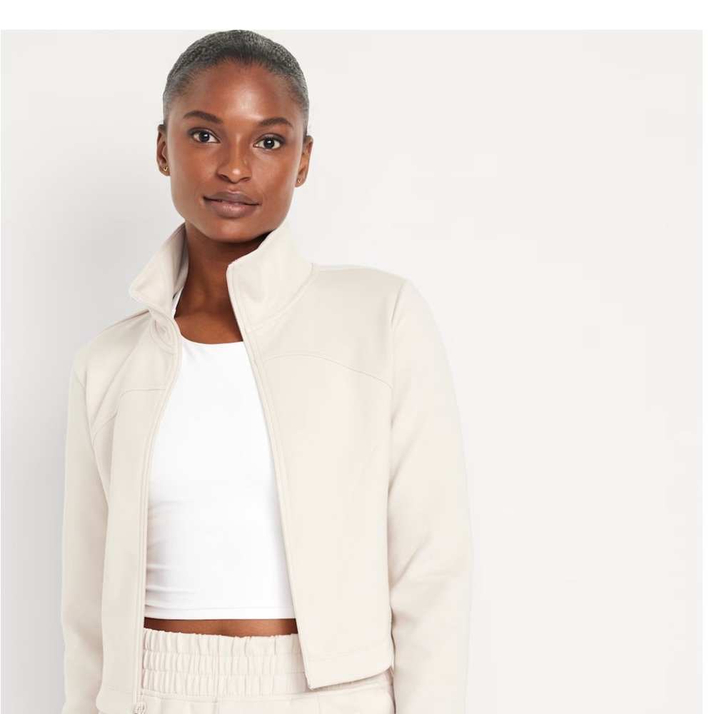 Old Navy - Women’s Dynamic Crop Fleece Jacket Size XL
